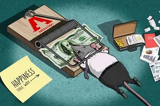 Por isso é fácil acabar na média da sociedade